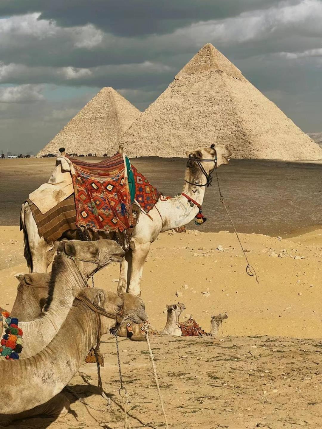 The View Pyramids Hotel Kafret el-Gabal Exterior foto